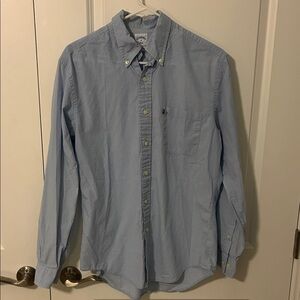 Brooks Brothers Blue Casual Button-Down Shirt
